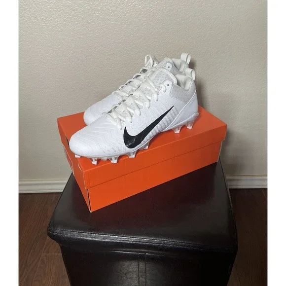 Nike Alpha Pro Menace 2 Low P, Pro Cleats White Black Sz 9 Amazon.com | Nike Men main image 4